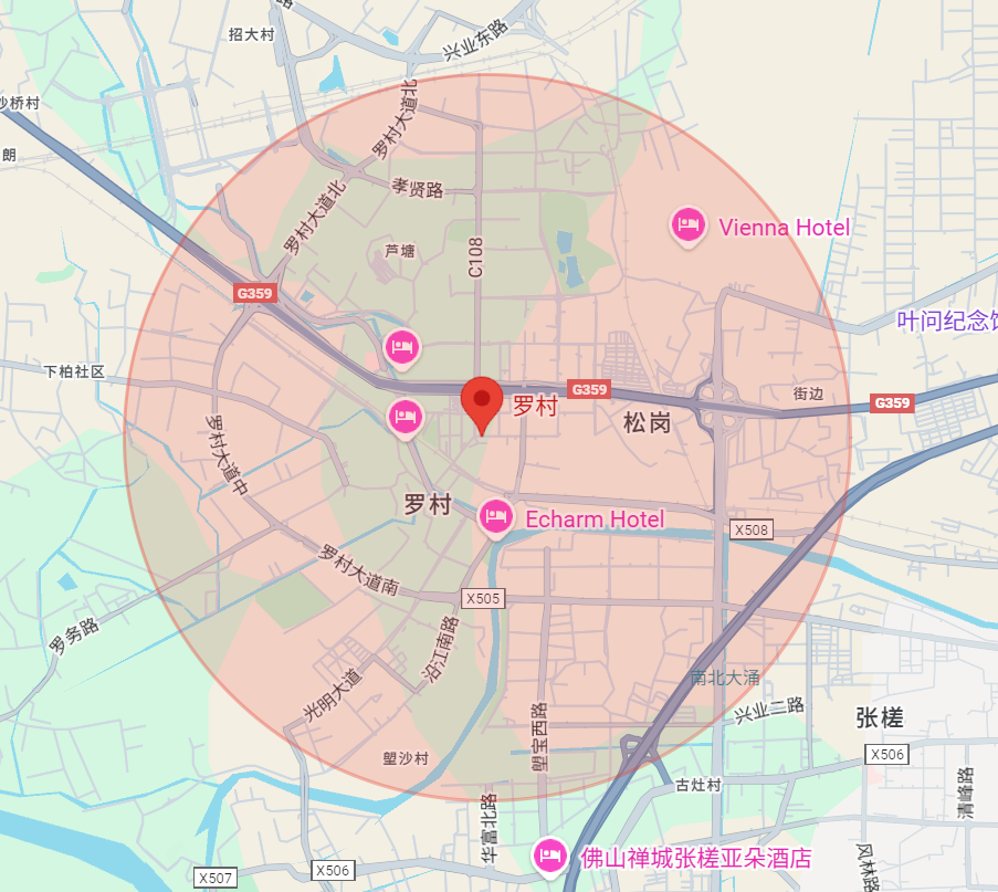 30 minutes away from your supplier.